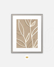 Sand Leaf Sketch