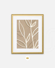 Sand Leaf Sketch