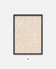 Cream Flow Pattern