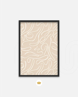 Cream Flow Pattern
