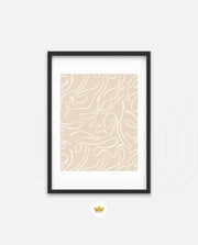 Cream Flow Pattern