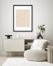 Cream Flow Pattern