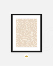 Cream Flow Pattern
