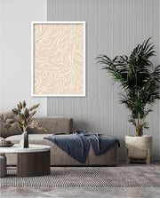Cream Flow Pattern