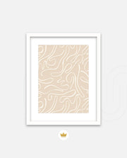Cream Flow Pattern