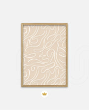Cream Flow Pattern
