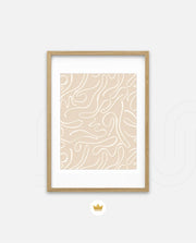 Cream Flow Pattern