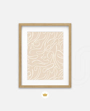 Cream Flow Pattern