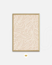 Cream Flow Pattern