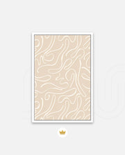 Cream Flow Pattern