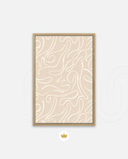 Cream Flow Pattern