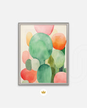 Abstract Cactus Blobs