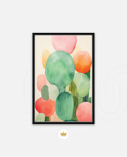 Abstract Cactus Blobs
