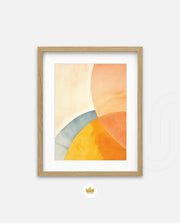 Abstract Sun Layers