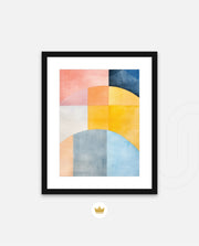 Geometric Arch Composition