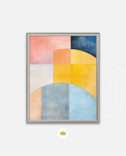 Geometric Arch Composition