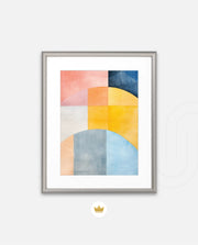 Geometric Arch Composition