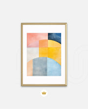 Geometric Arch Composition