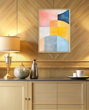 Geometric Arch Composition