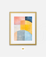 Geometric Arch Composition