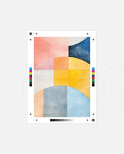 Geometric Arch Composition