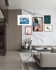 Abstract Stone Mosaic