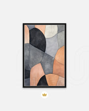 Abstract Stone Mosaic