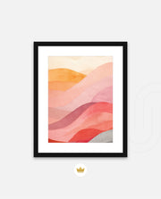 Sunset Wave Layers