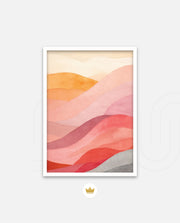 Sunset Wave Layers