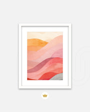 Sunset Wave Layers