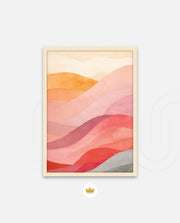 Sunset Wave Layers
