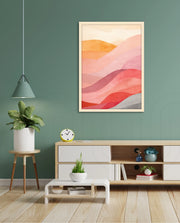 Sunset Wave Layers