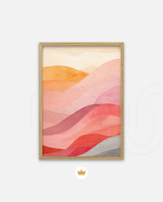 Sunset Wave Layers