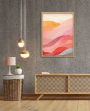 Sunset Wave Layers