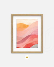 Sunset Wave Layers