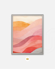 Sunset Wave Layers