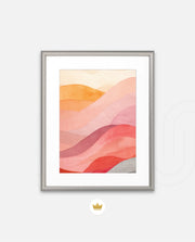 Sunset Wave Layers