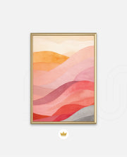 Sunset Wave Layers