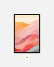 Sunset Wave Layers