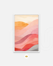 Sunset Wave Layers