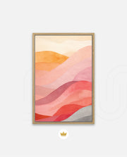 Sunset Wave Layers