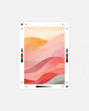 Sunset Wave Layers