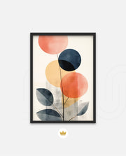 Abstract Botanical Circles
