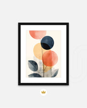 Abstract Botanical Circles