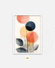 Abstract Botanical Circles