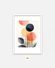Abstract Botanical Circles