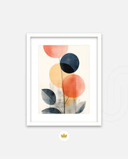 Abstract Botanical Circles