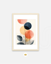 Abstract Botanical Circles