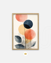 Abstract Botanical Circles