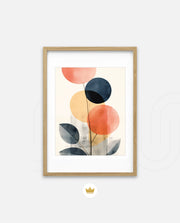 Abstract Botanical Circles